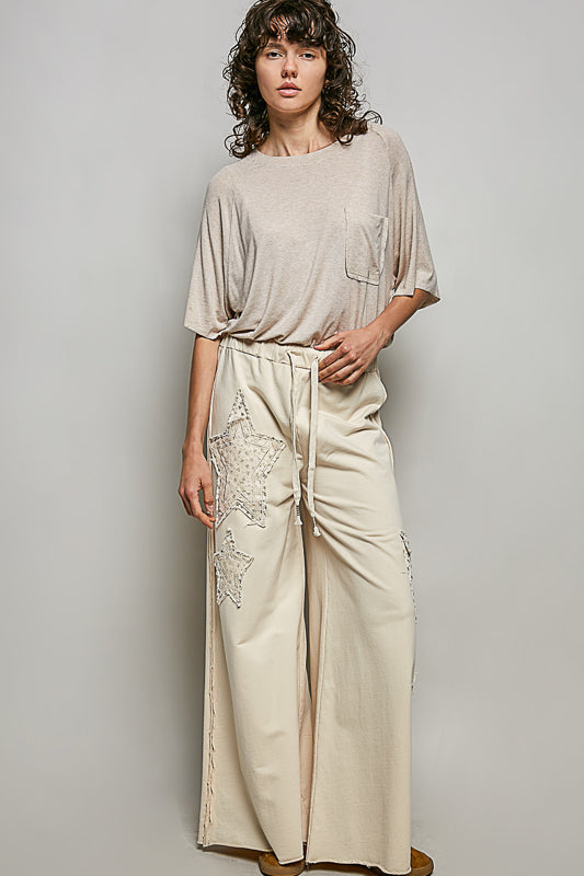 Vintage Wash Relaxed Tee - Latte