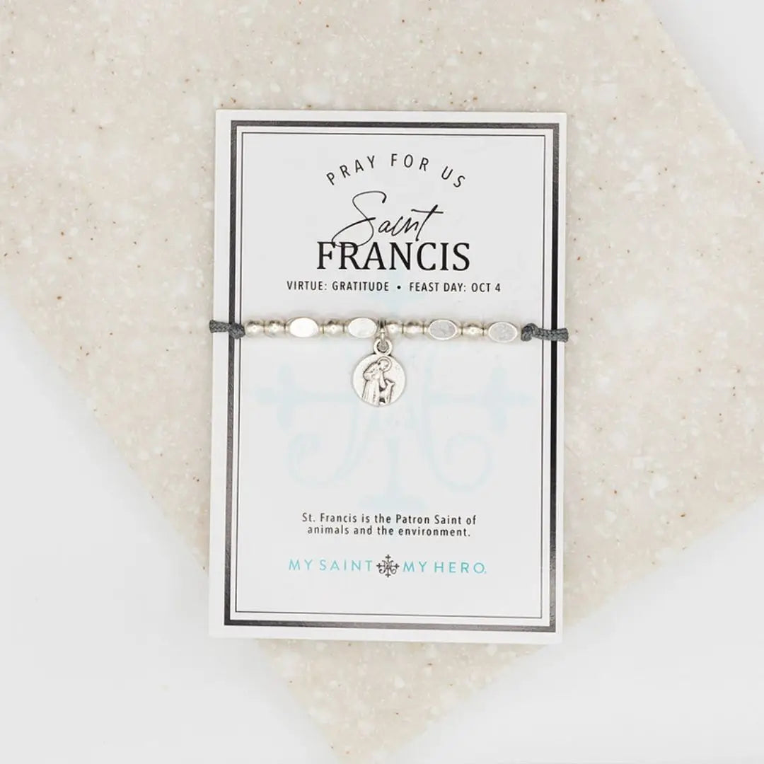 The Little Saints - Saint Francis Adjustable Bracelet