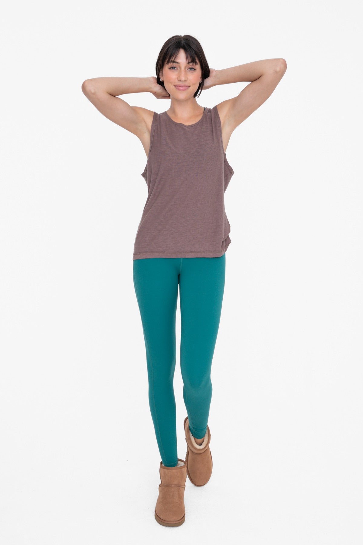 Essential Leggings - Peacock