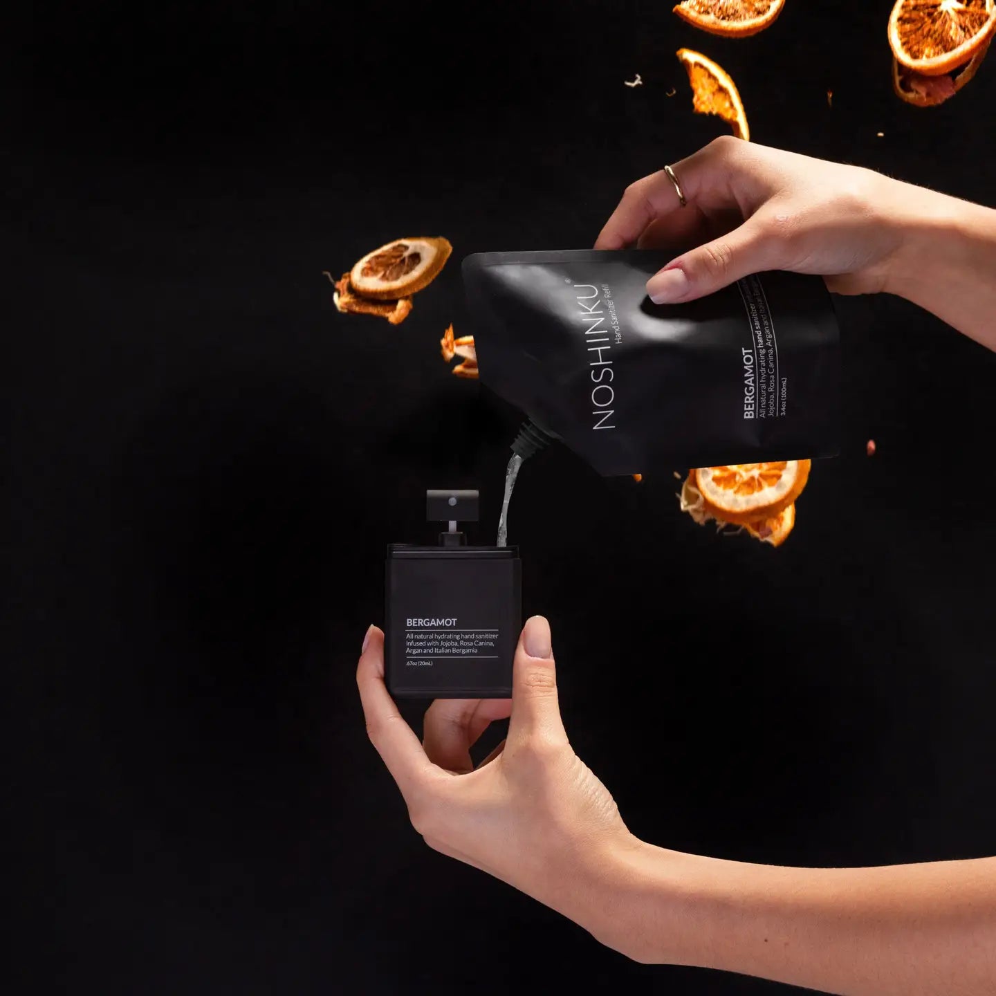 Bergamot Pocket Sanitizer Refill Pouch