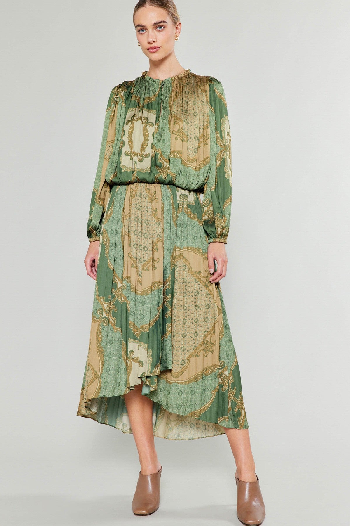 Asymmetrical Hem Skirt