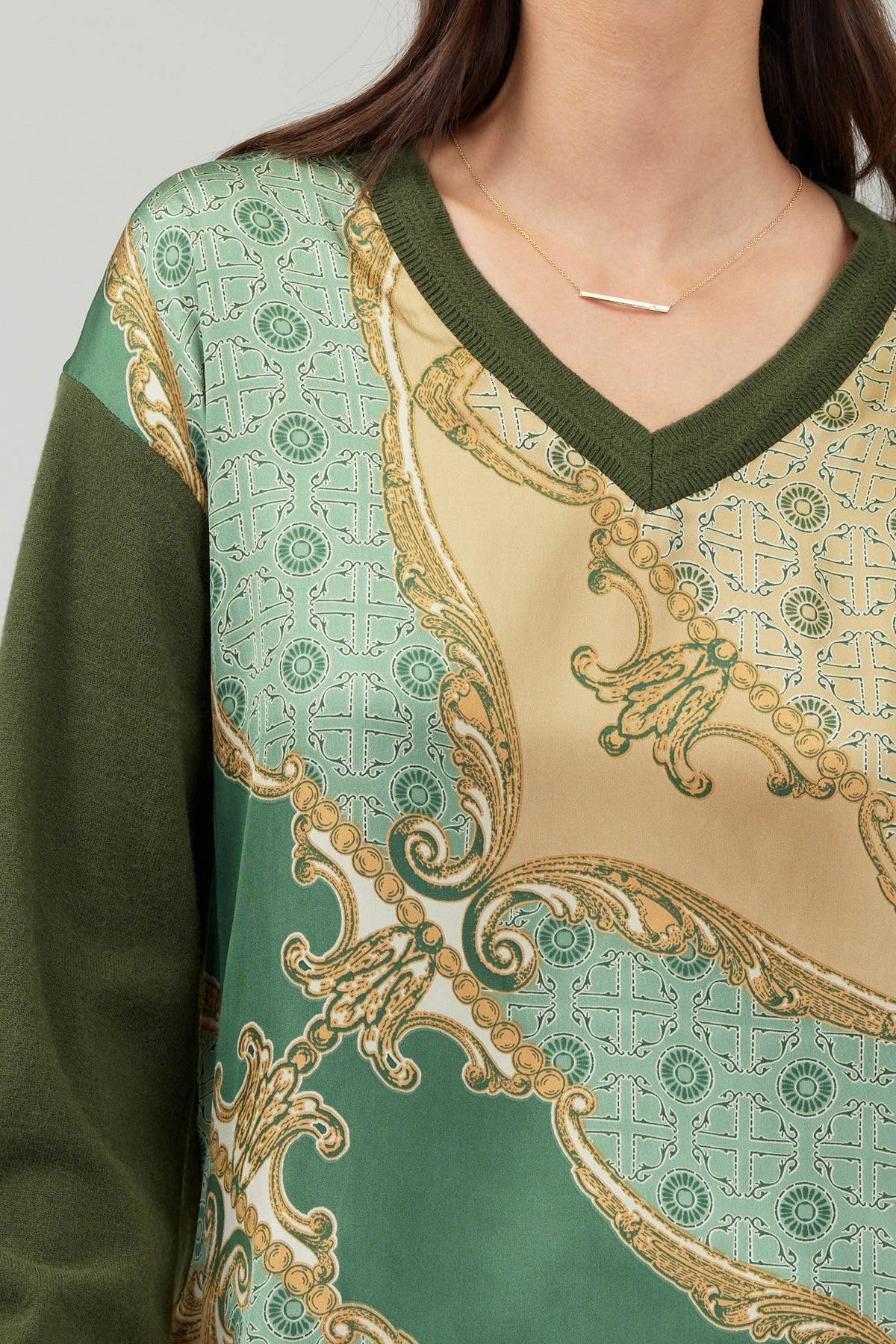 Tuscan Olive Sweater