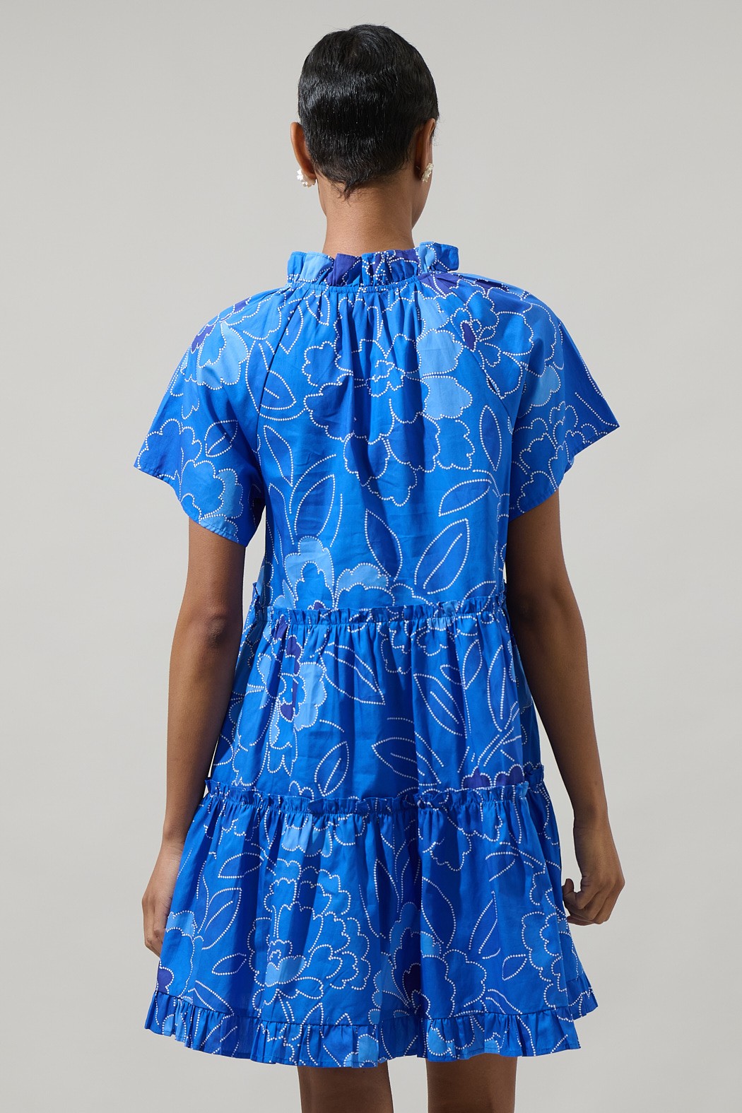Floral Pallas Poplin Mini Dress