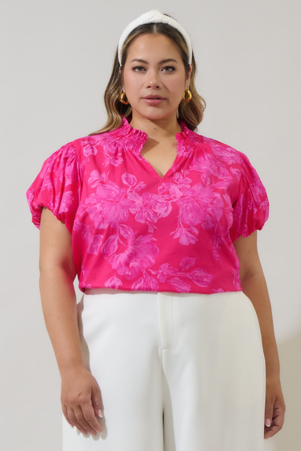 Weekend Dream: Floral Smocked Top