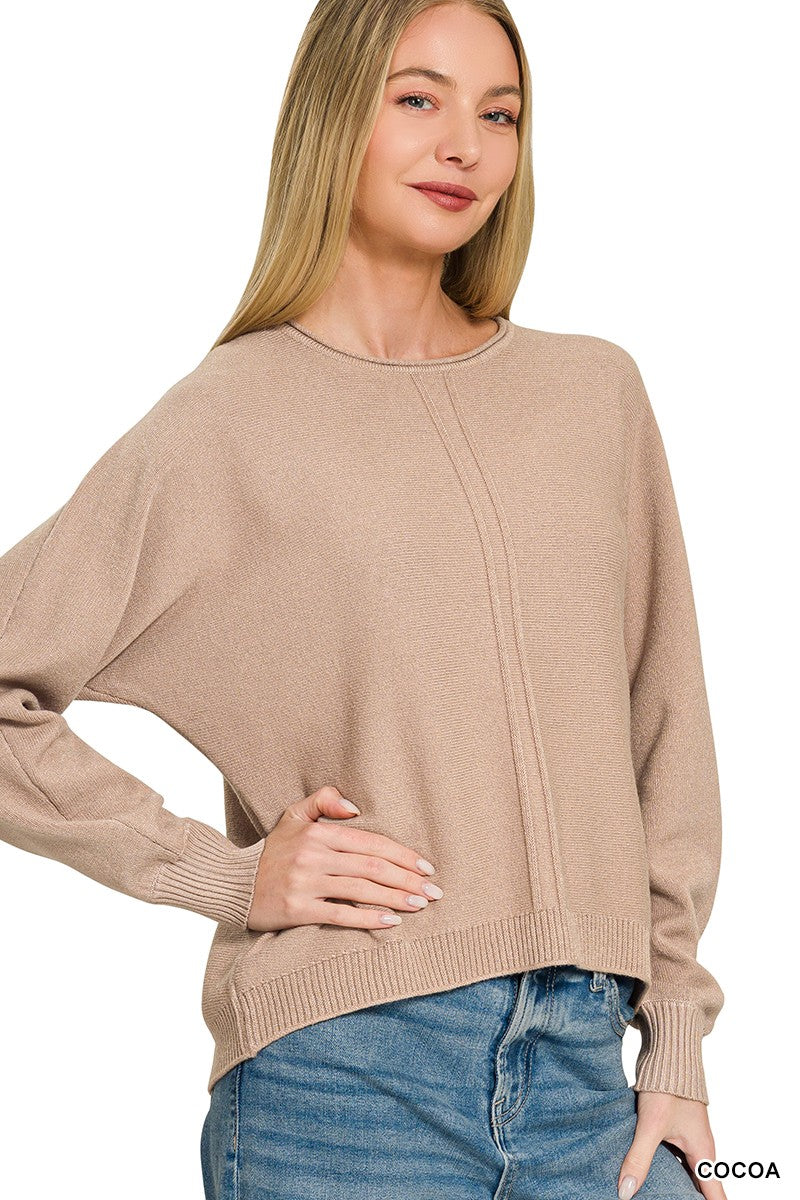 Crew Neck - Cocoa