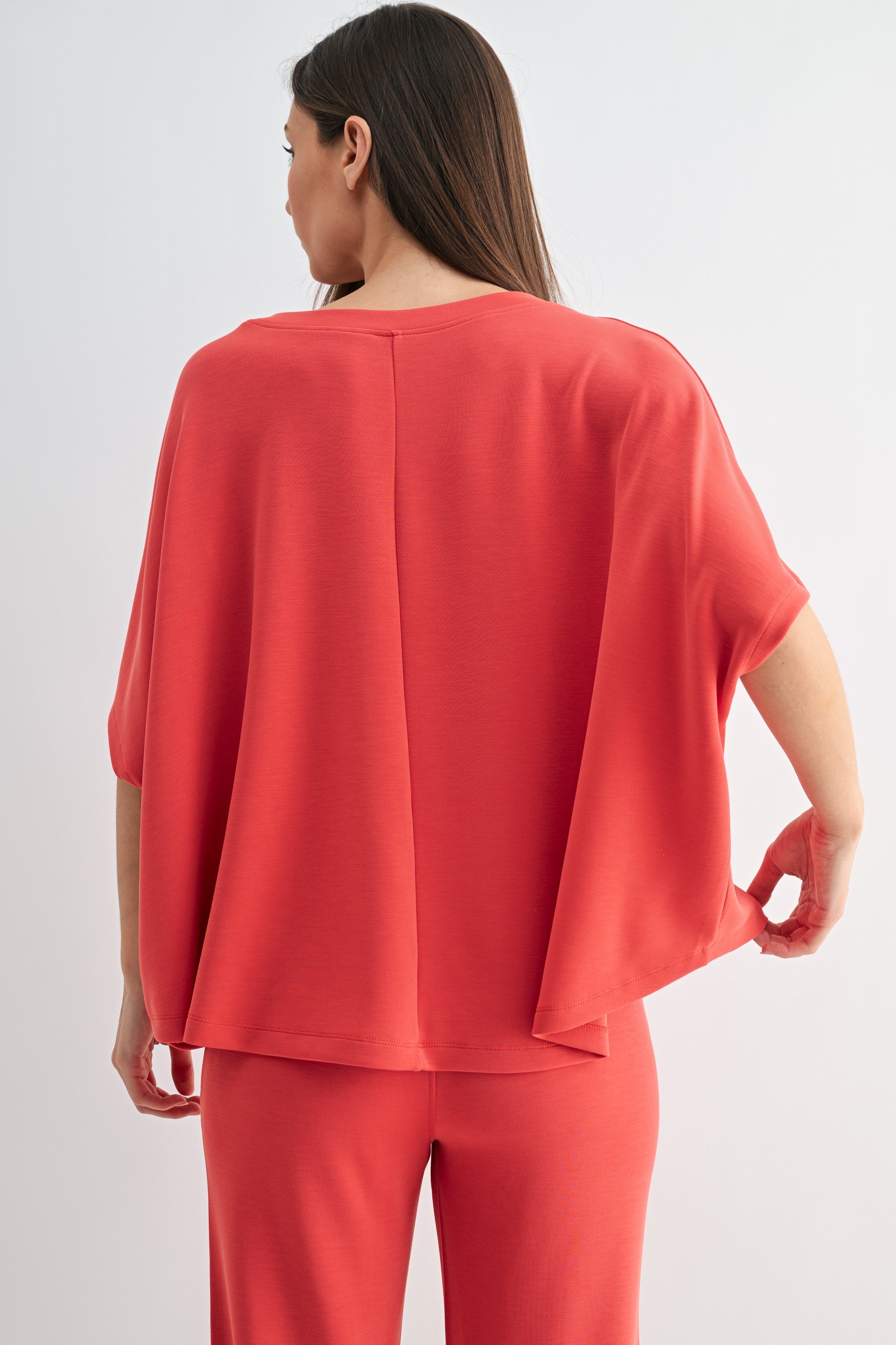 Laguna Boatneck Top - Blushed Brick