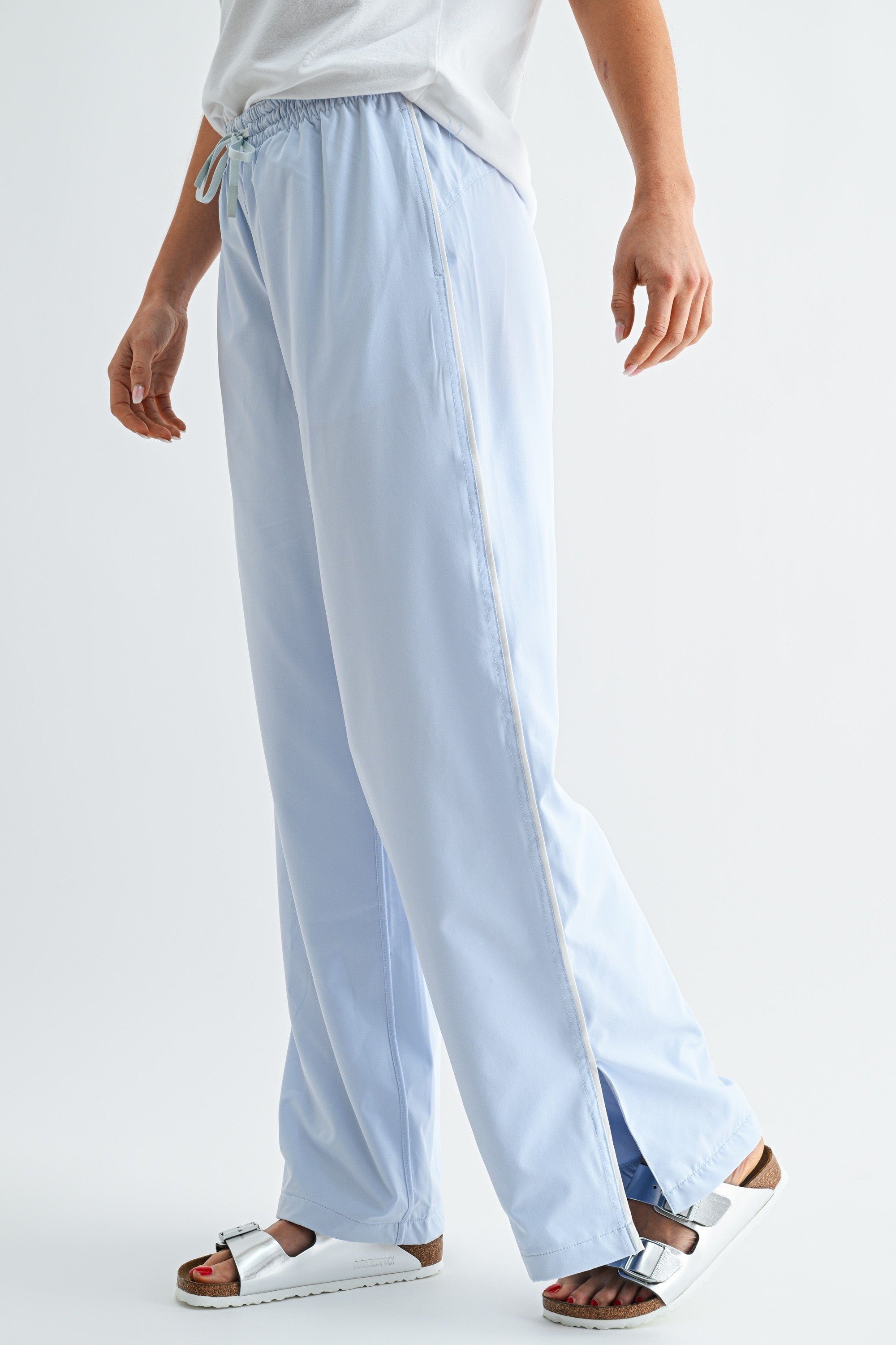 Finish Line Track Pants - Halogen Blue