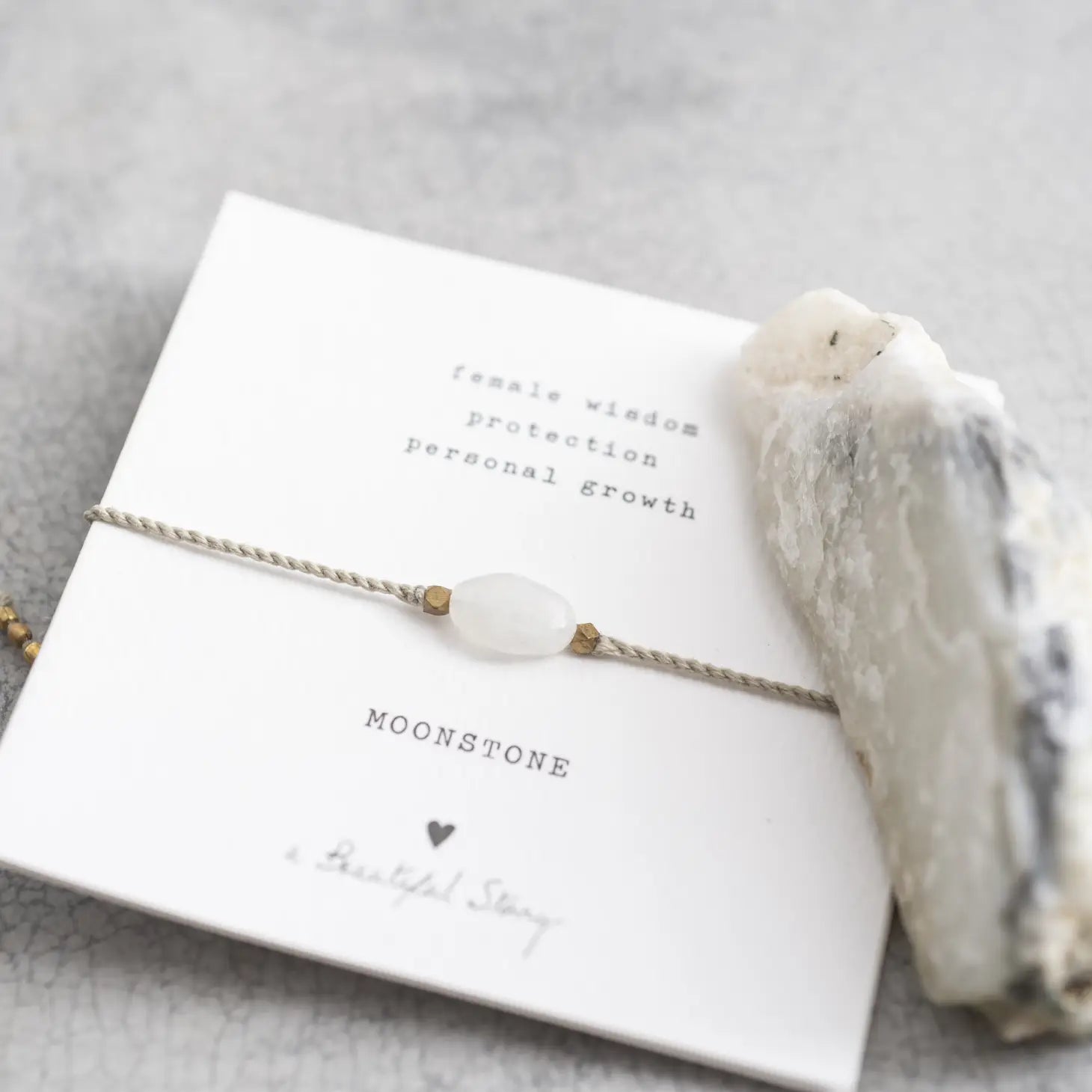 Gemstone Card + Bracelet