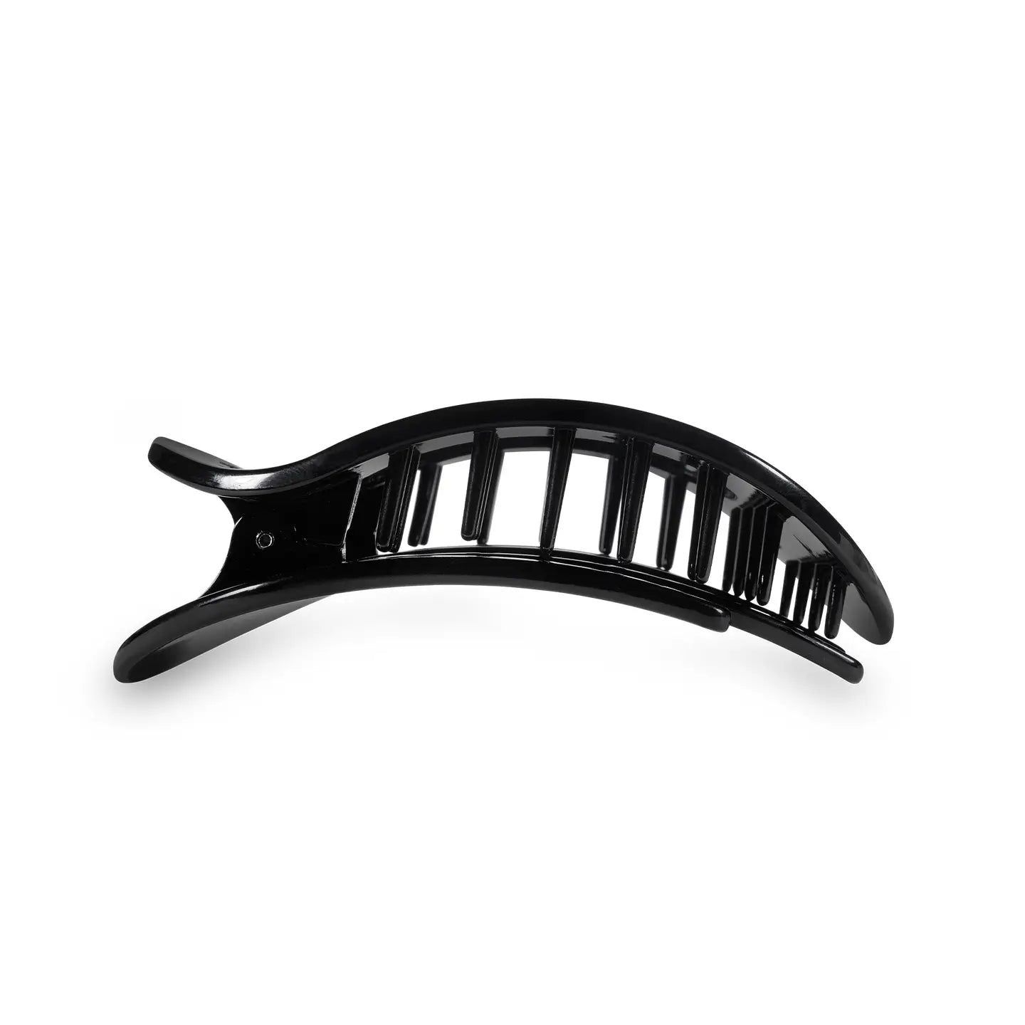 Jet Black Medium Flat Round Clip