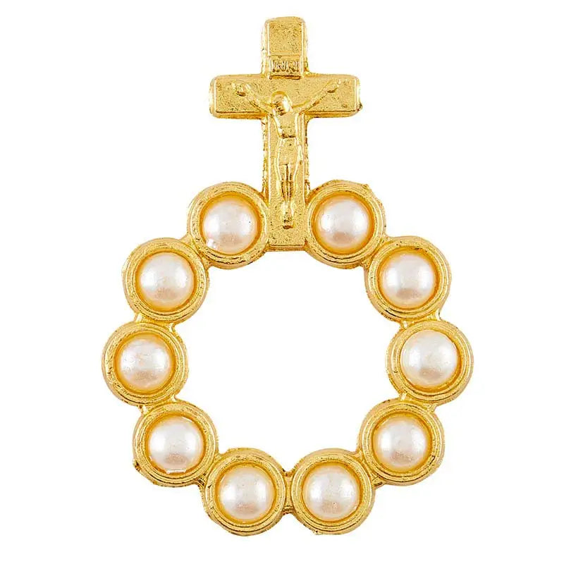 Pearl Rosary Ring