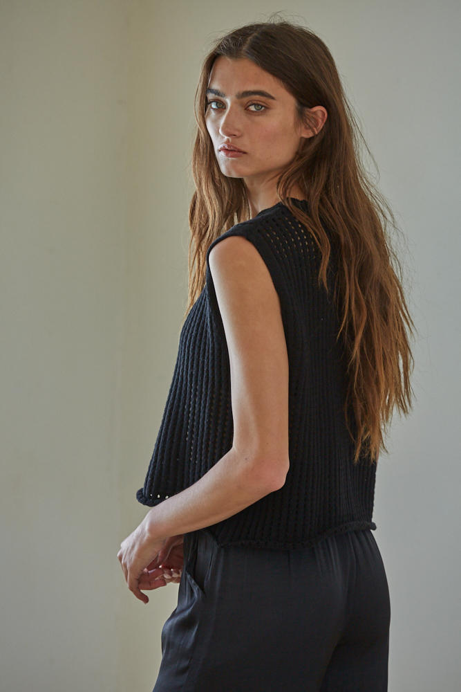 Love Talk Top - Black