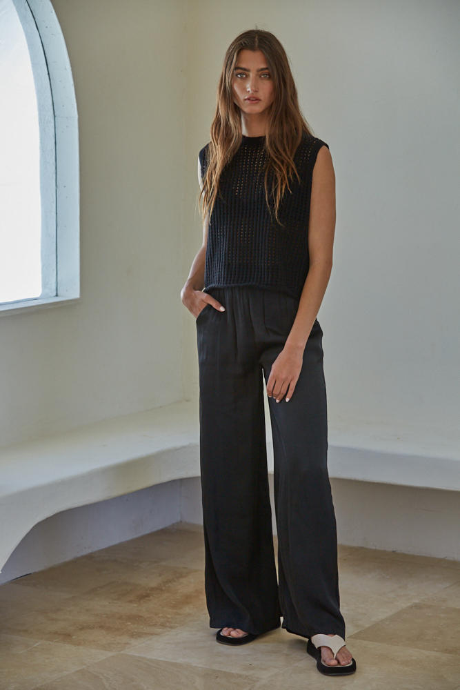 Love Talk Top - Black