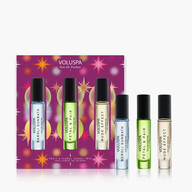 Holiday Fruit & Floral Travel Trio Eau de Parfum Gift Set