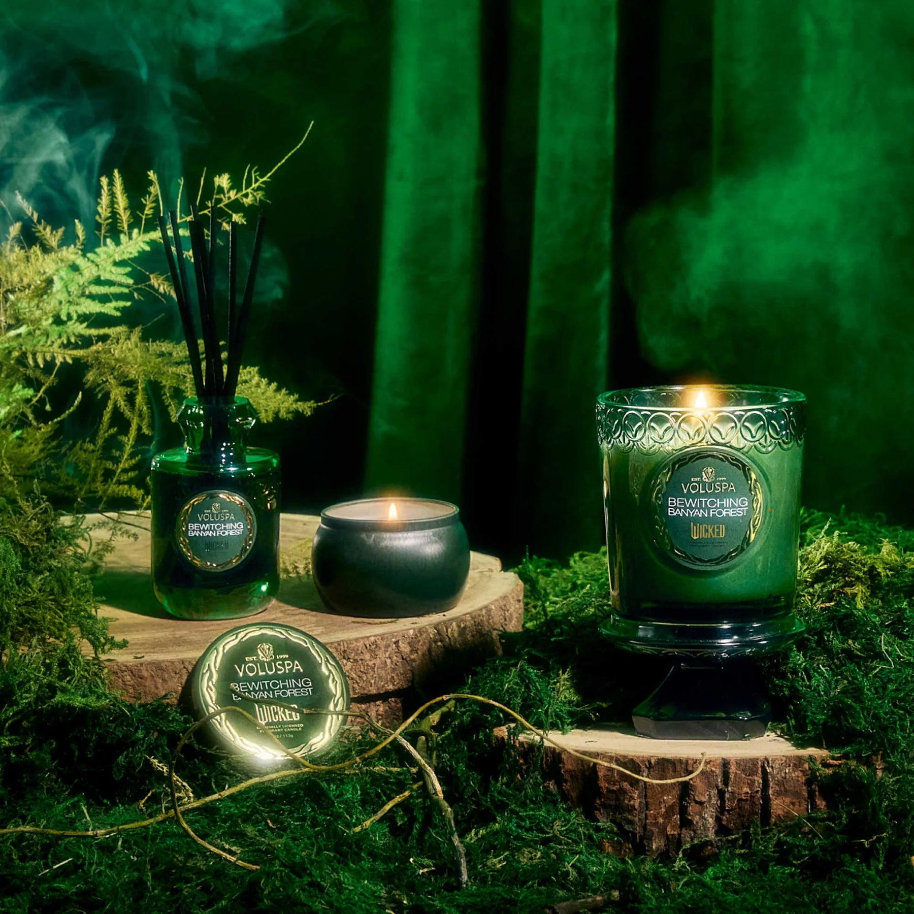 Bewitching Banyan Forest Mini Tin Candle