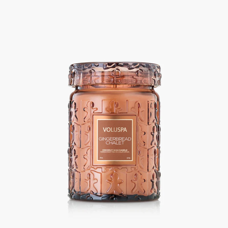 Gingerbread Chalet Large Jar Candle 18oz