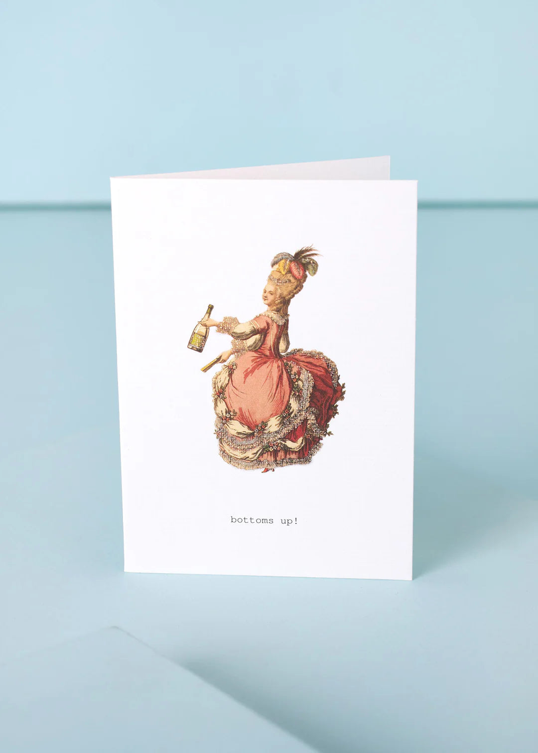 Bottoms Up! Greeting Card