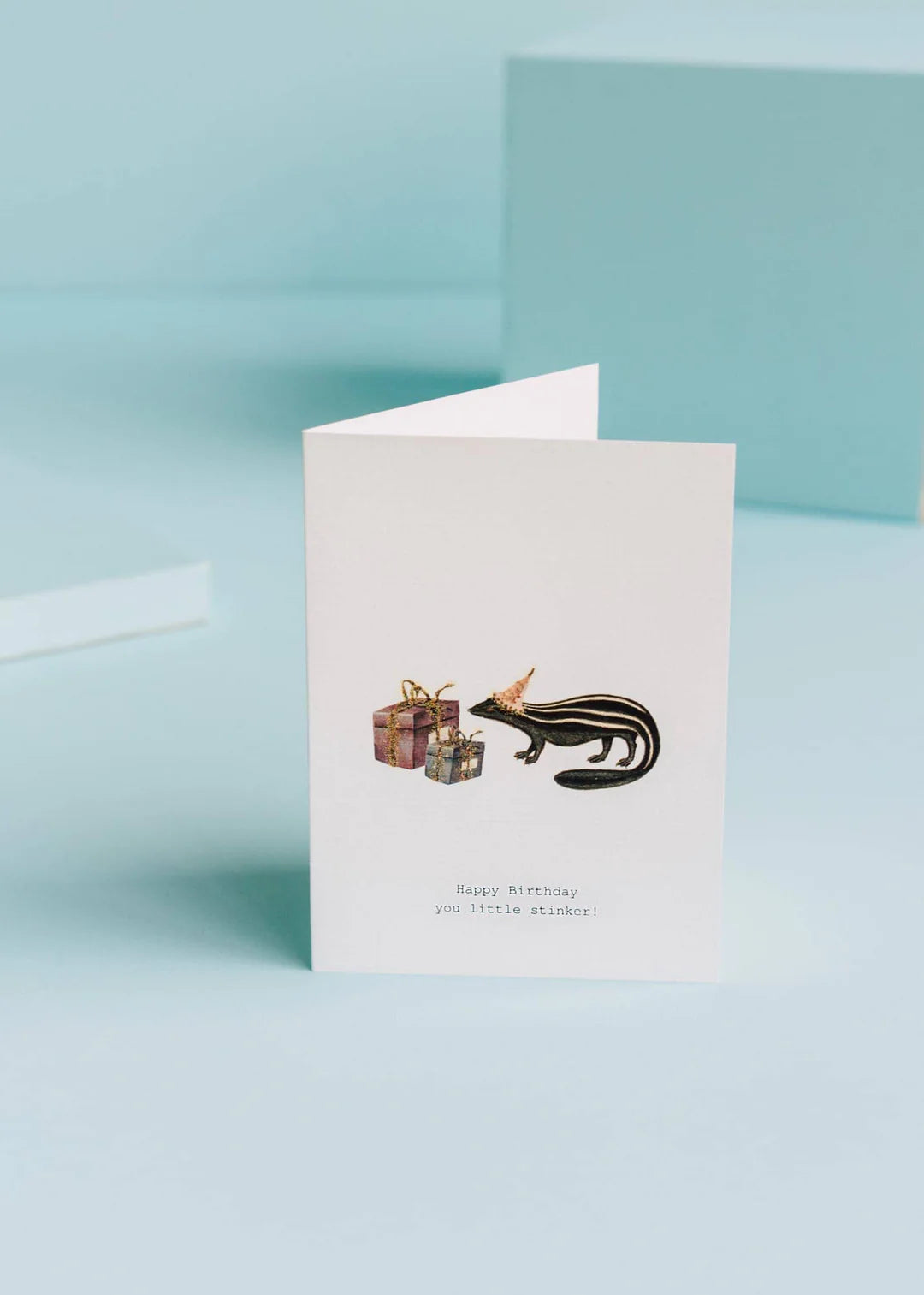 Happy Birthday Little Stinker Greeting Card