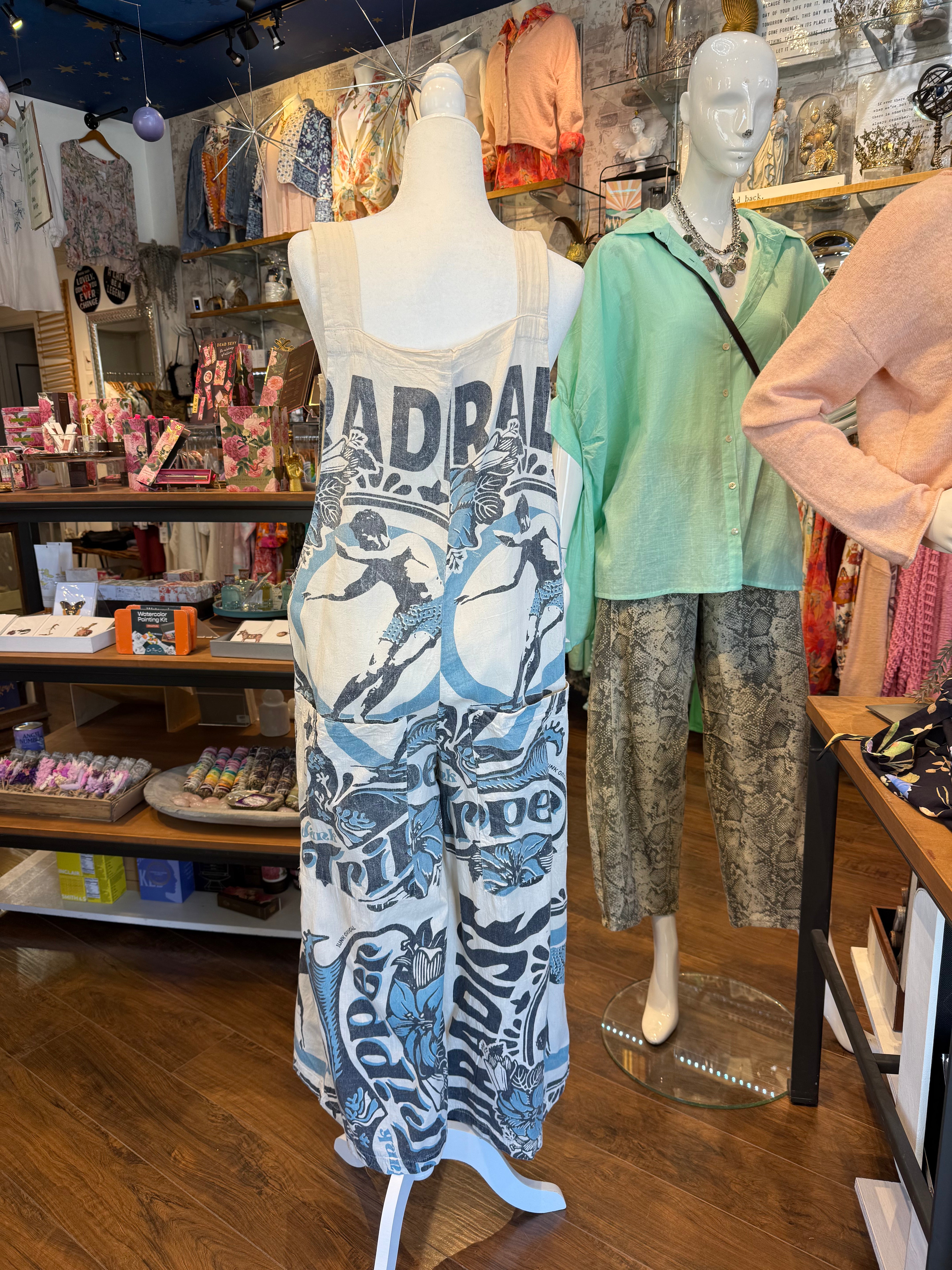 Paradise Tripper Vintage Print Jumpsuit