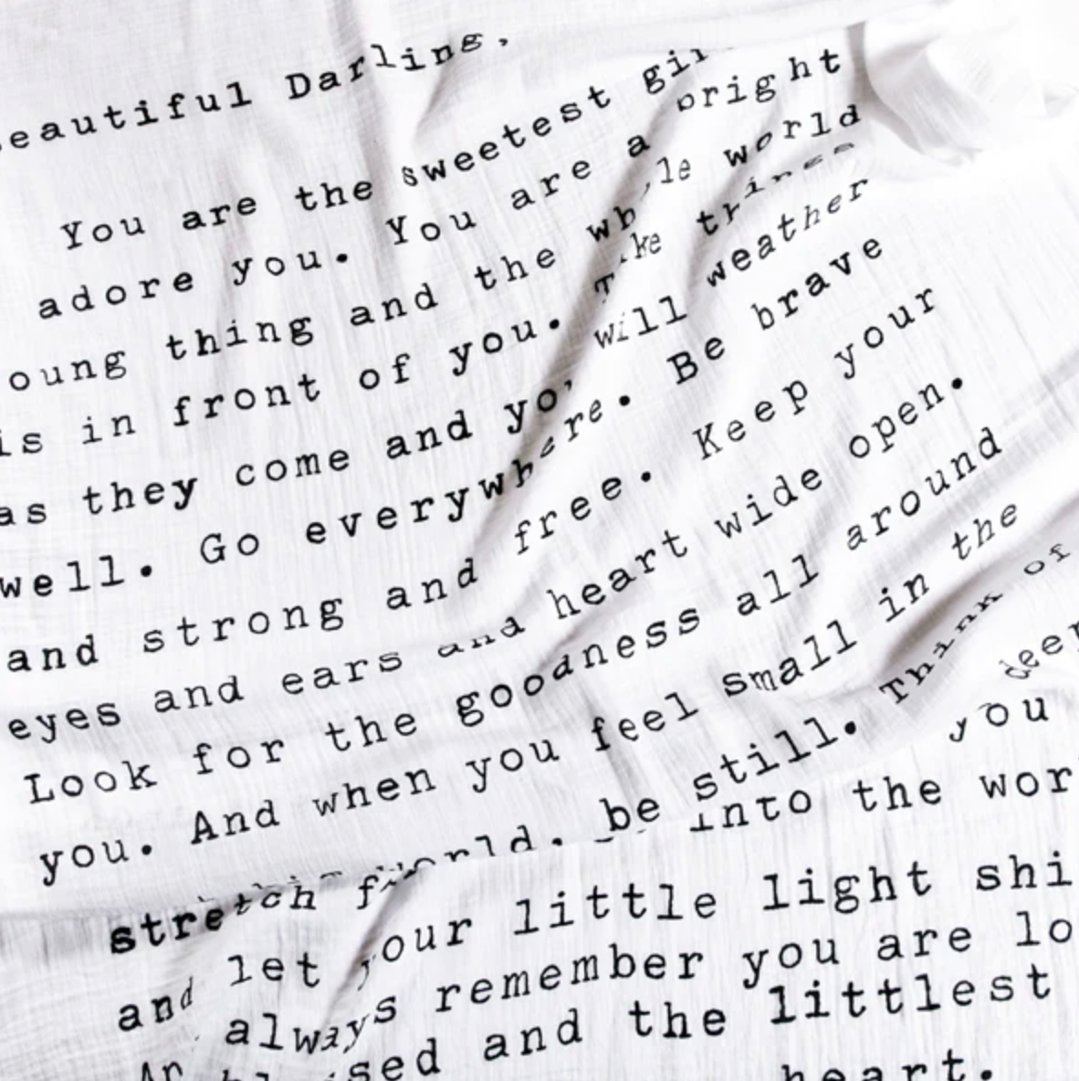 Beautiful Darling Swaddle