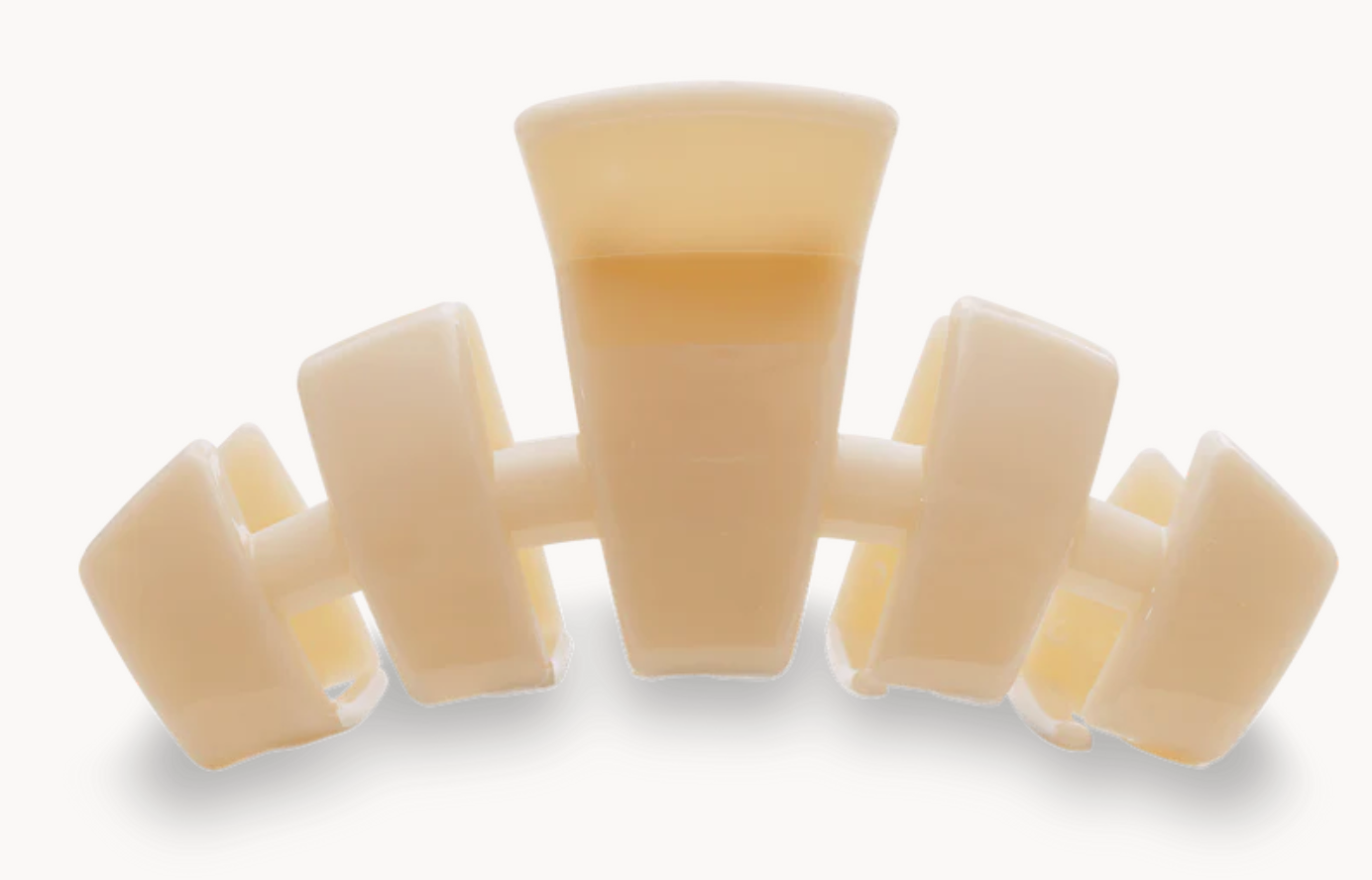 Classic Almond Beige Large Hair Clip