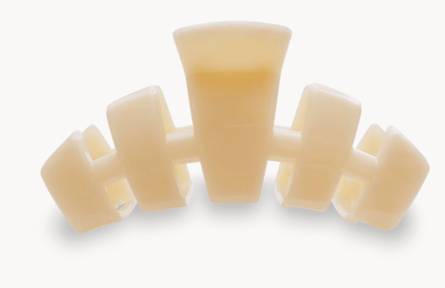 Classic Almond Beige Medium Hair Clip