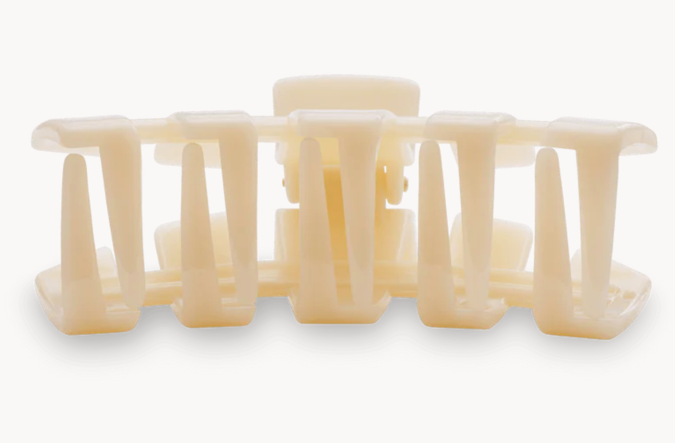 Classic Almond Beige Medium Hair Clip