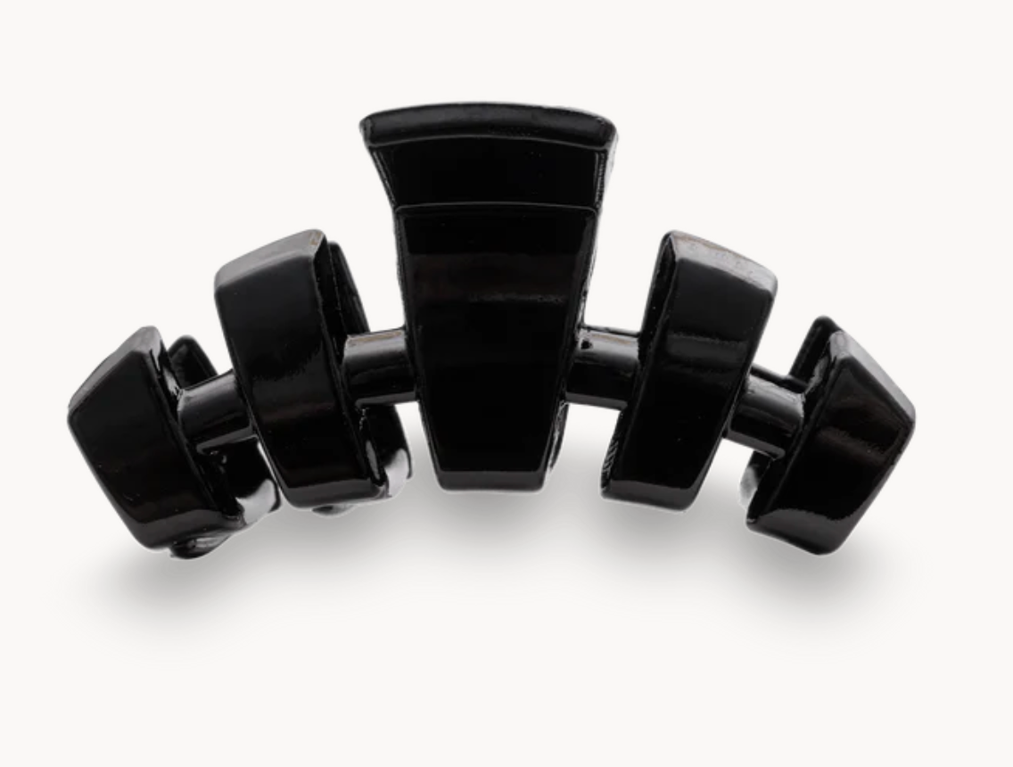 Classic Jet Black Tiny Hair Clip