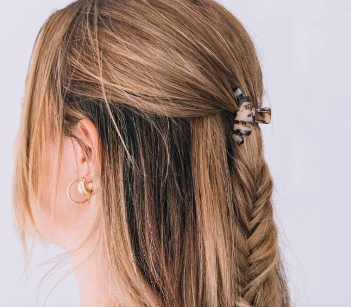 Classic Blonde Tortoise Tiny Hair Clip