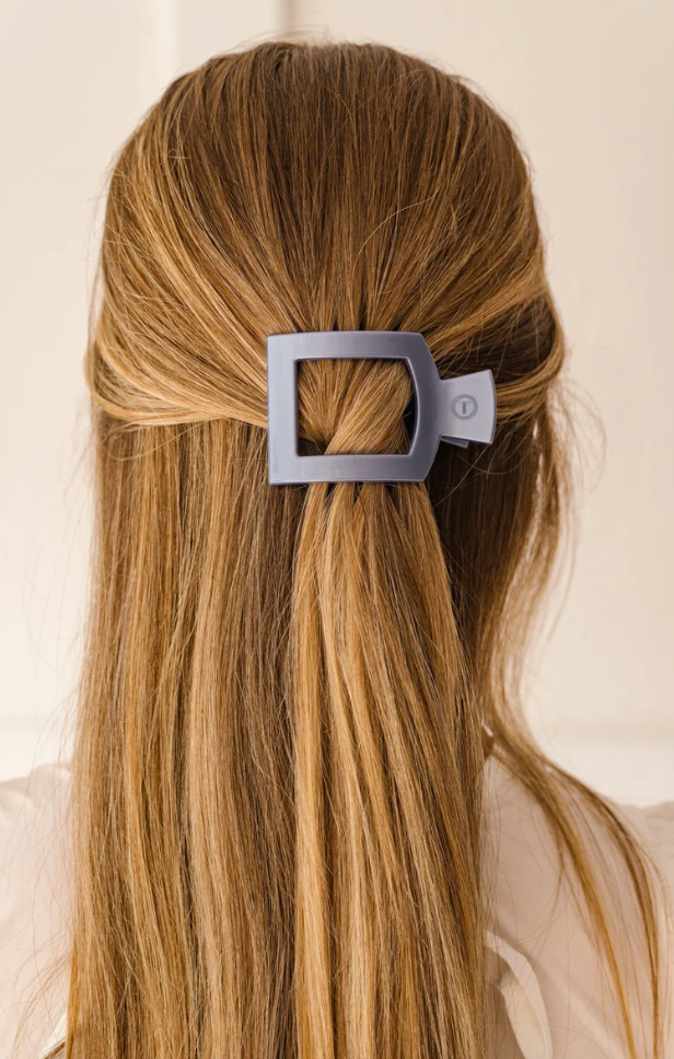 Small Square Flat Hair Clip - Hampton Bay