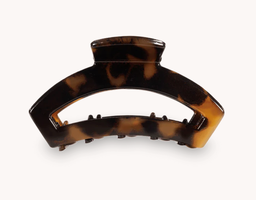Open Tortoise Tiny Claw Hair Clip