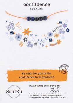 Little Wishes Kids Necklace- Howlite