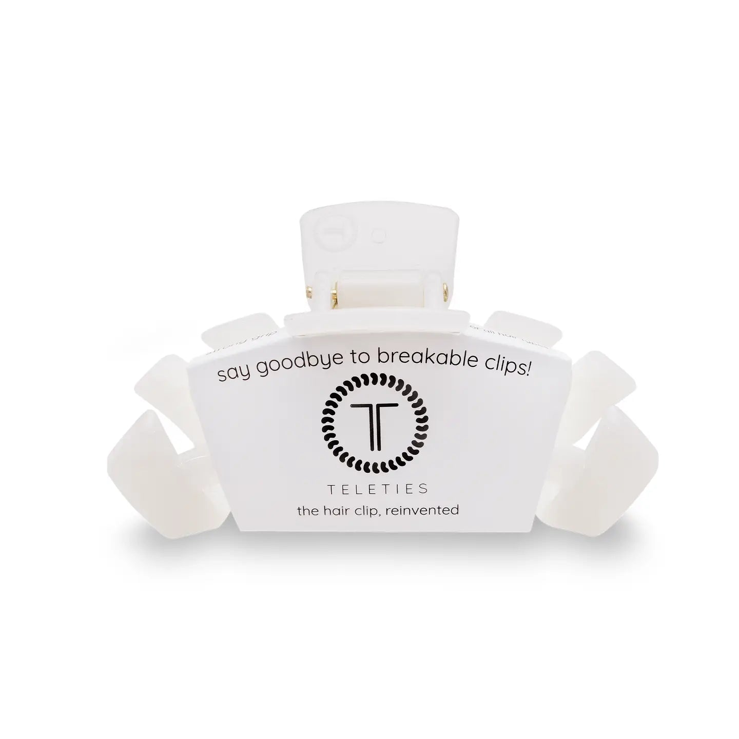 Classic Large Coconut White Hair Clip