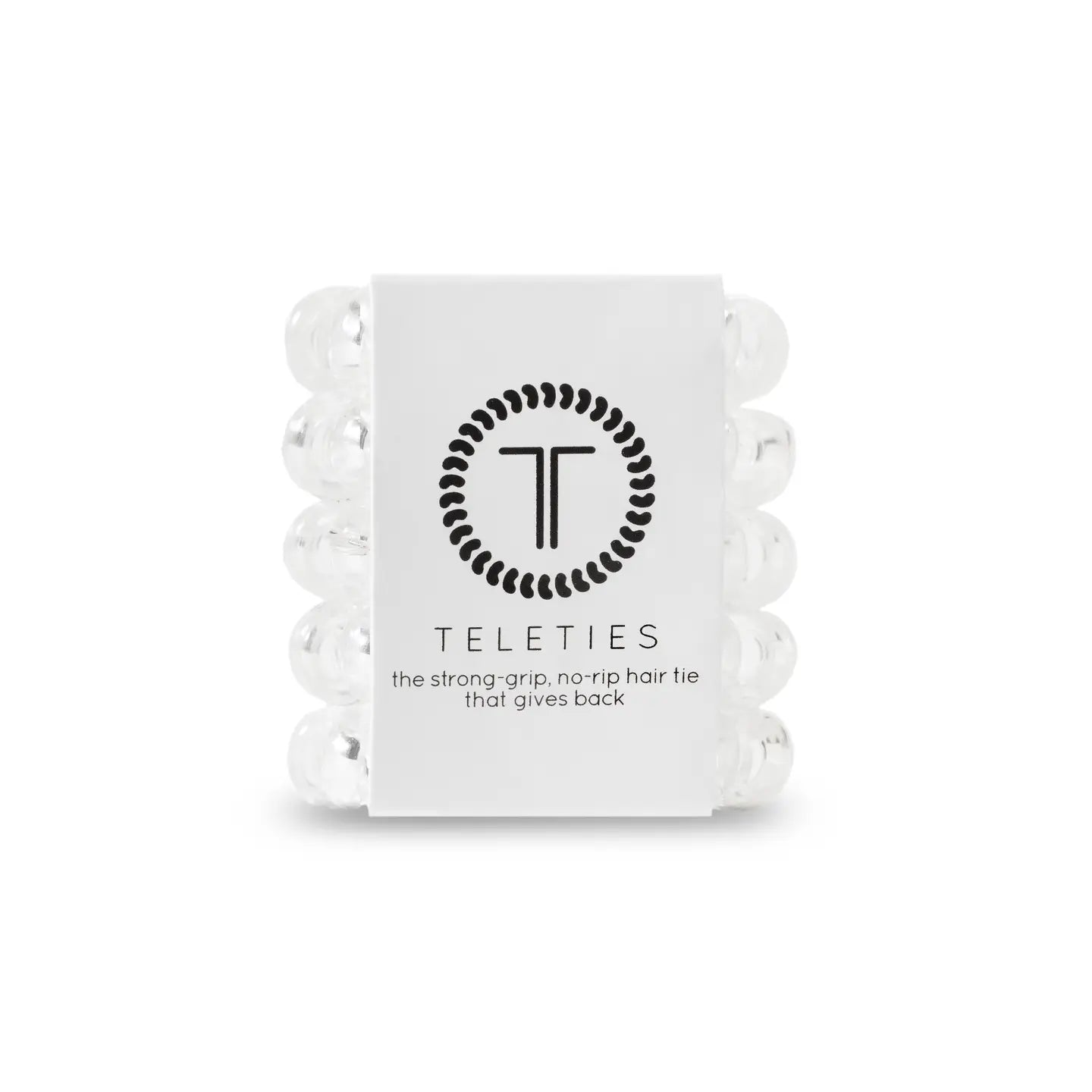 Tiny Hair Coils - Crystal Clear