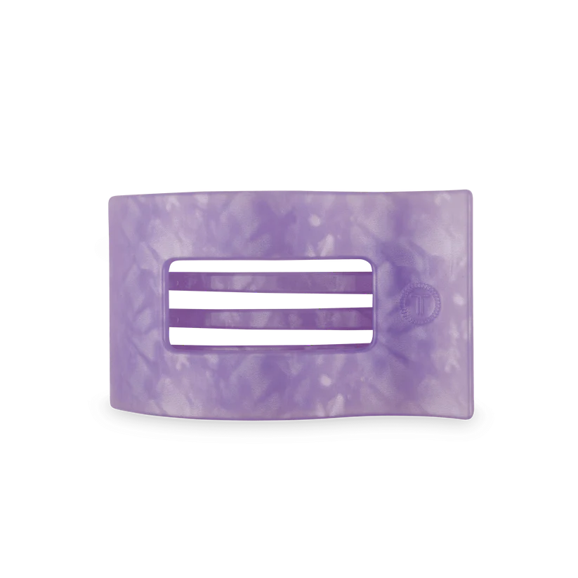 Lavender Mist Medium Flat Rectangle Hair Clip