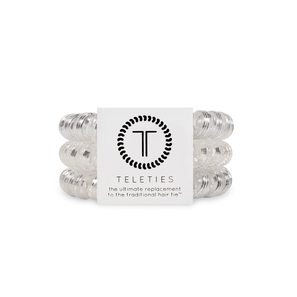 Large Hair Ties -Silver Slay