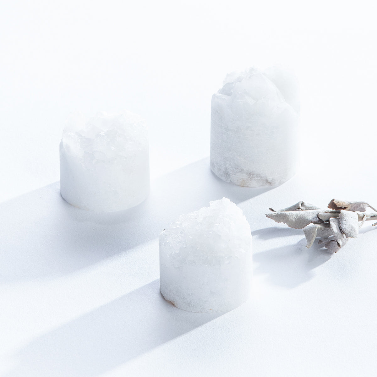 Quartz Druze Crystal Cupcakes
