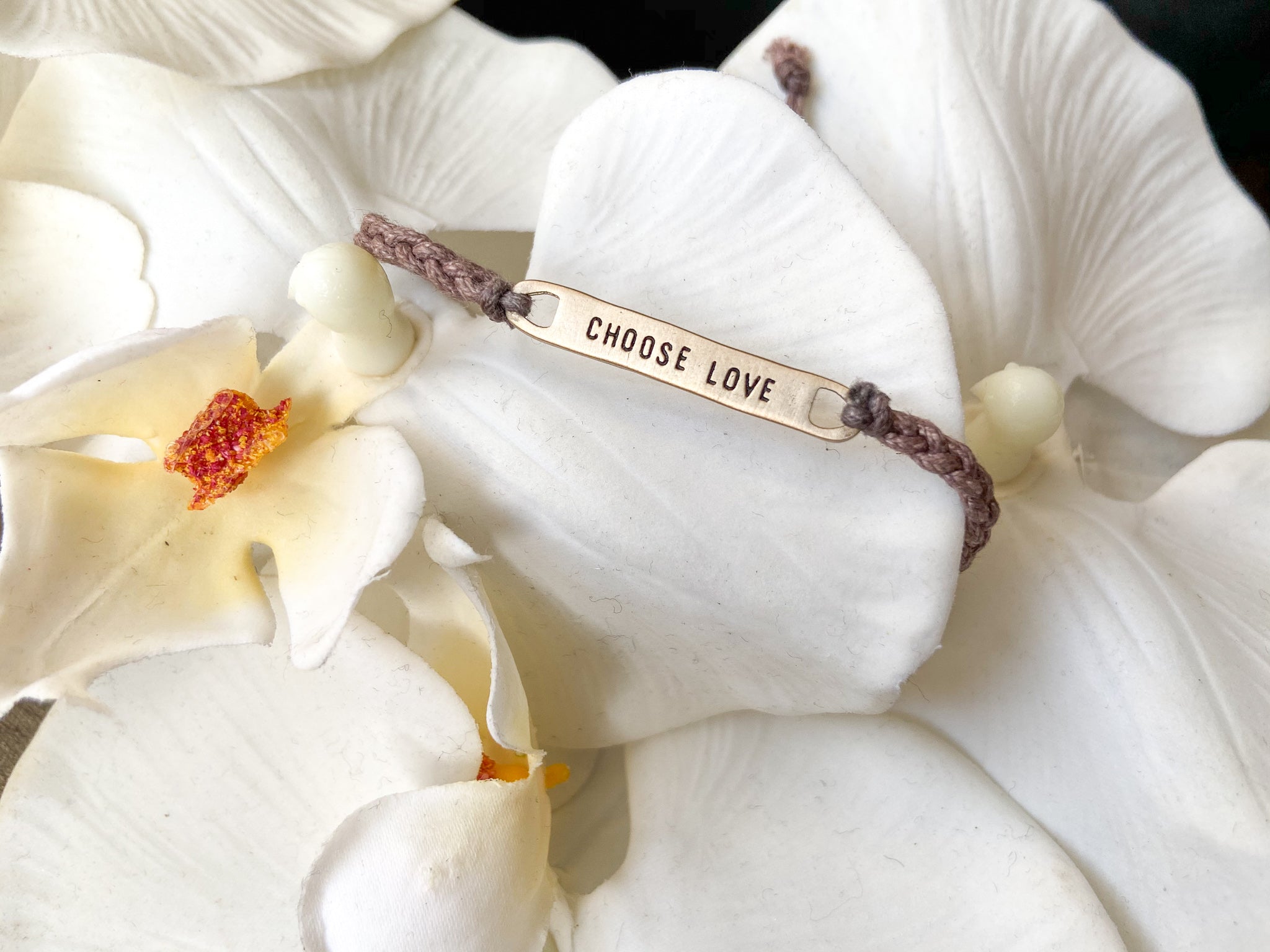 Choose Love Braided Bracelet