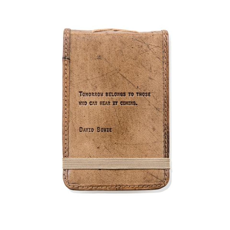 Mini Leather Journal - David Bowie