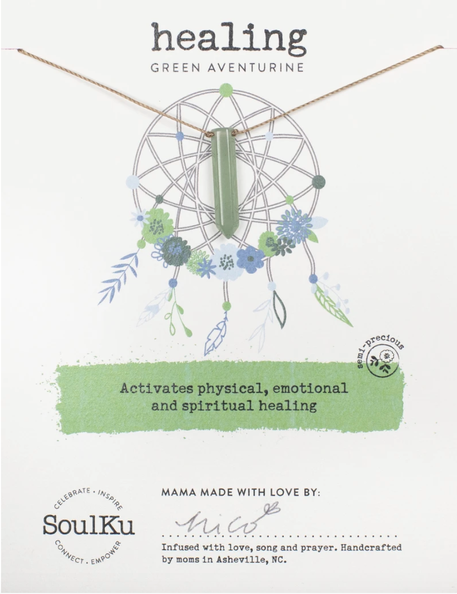 Dream Catcher Green Aventurine - Healing