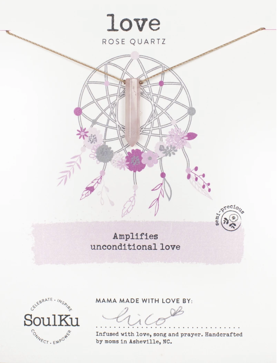 Dream Catcher Rose Quartz - Love