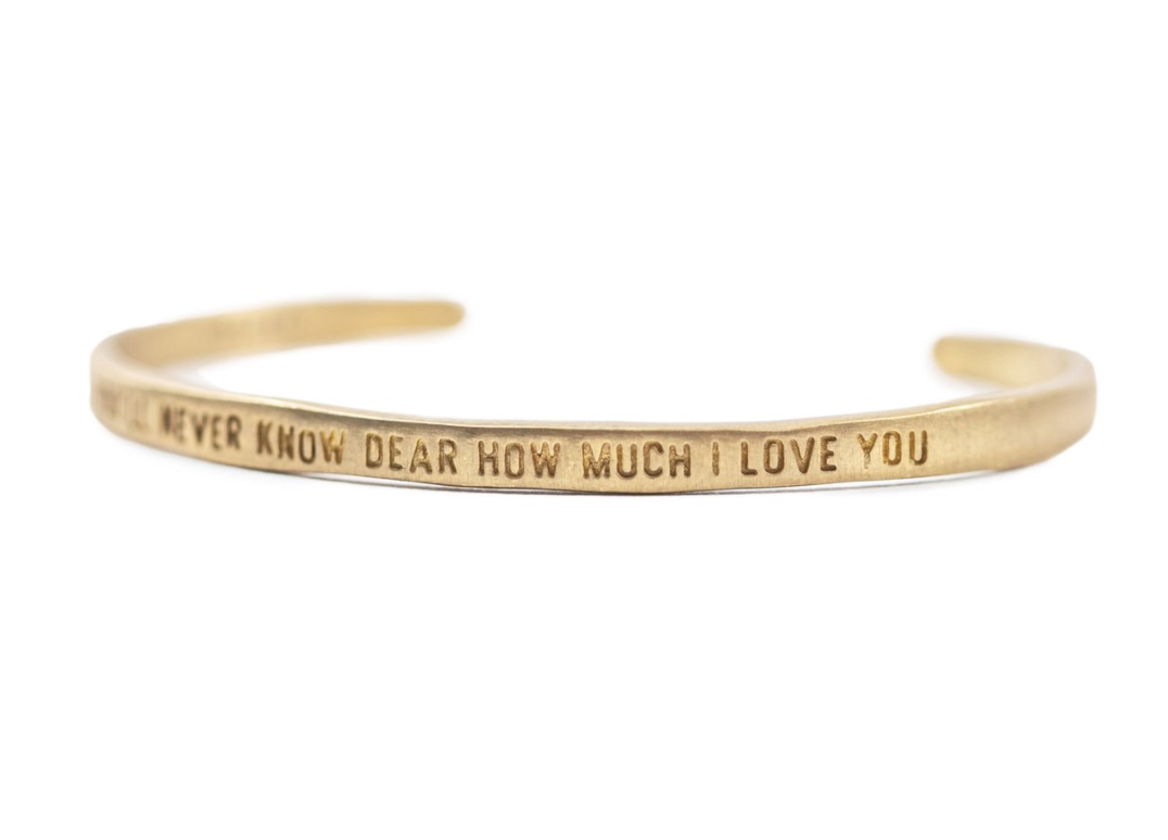 Articles of Love Cuff - Brass