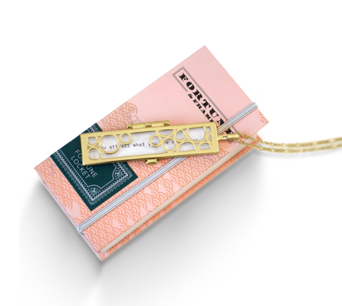 Cascading Circles Fortune Locket