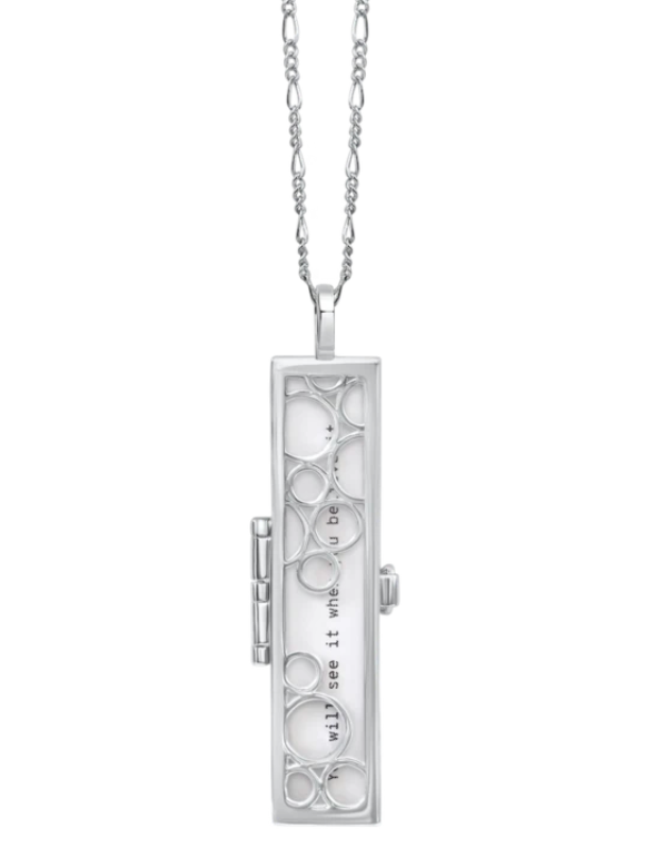 Cascading Circles Fortune Locket