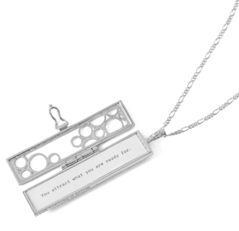 Cascading Circles Fortune Locket