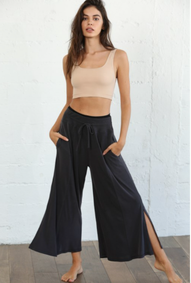 Seamless Ribbed Tank Short Top - Almond
