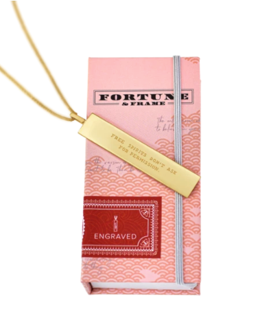 Fortune Pendants: "Free Spirits" - 14K Gold-Dipped