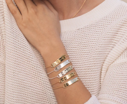 Mini Fortune Bracelet: "Tap into your magic." - 14K Gold Dipped