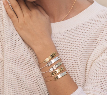 Mini Fortune Bracelet: "Follow what calls you." - 14K Gold-Dipped