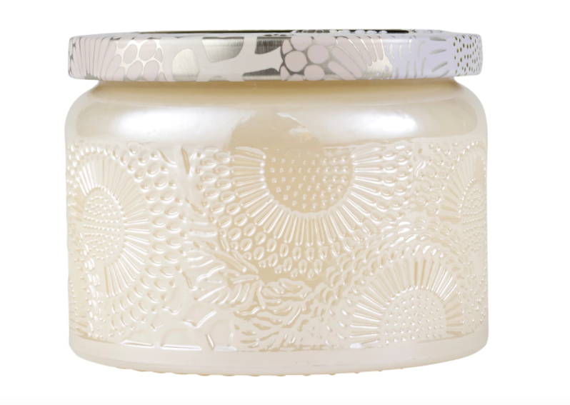 Santal Vanille Petite Glass Jar Candle