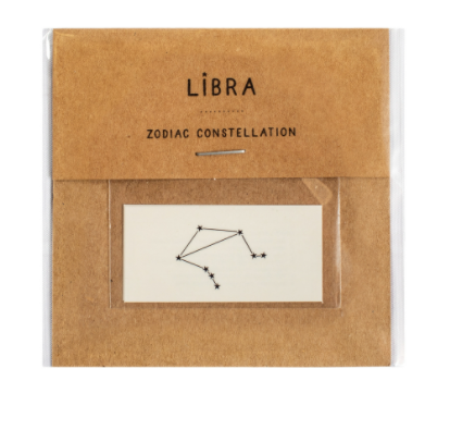 Zodiac Constellations Temporary Tattoos